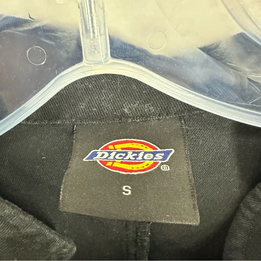 Dickies Chef Button Shirt Classic Unisex Small Black